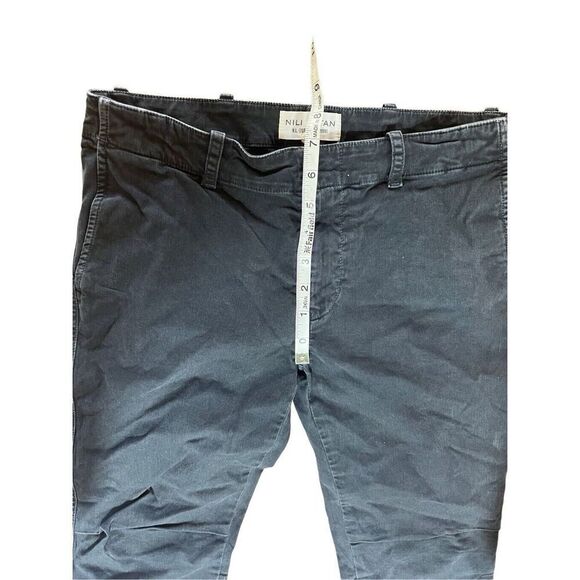 Nili Lotan Stretch Cotton Carbon Gray Cargo Jenna Ankle Pants Trouser Size 2 - Picture 13 of 16